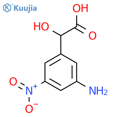 3-Amino-5-nitromandelic acid structure