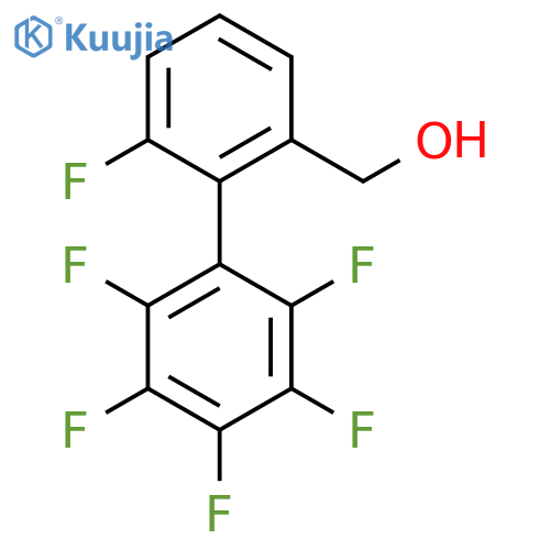 6,2',3',4',5',6'-Hexafluorobiphenyl-2-methanol structure