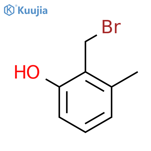 2-Hydroxy-6-methylbenzyl bromide structure