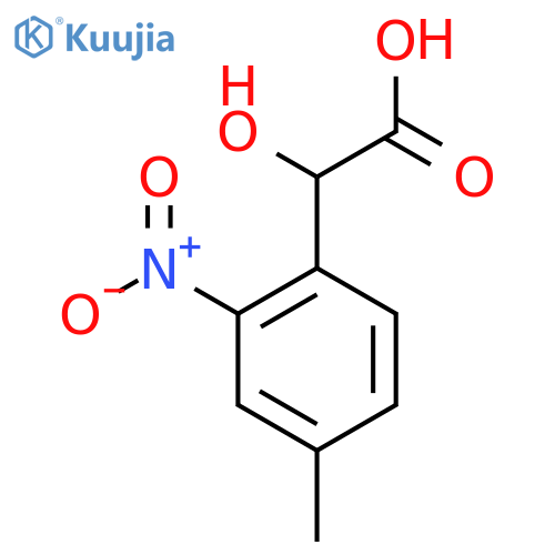 4-Methyl-2-nitromandelic acid structure