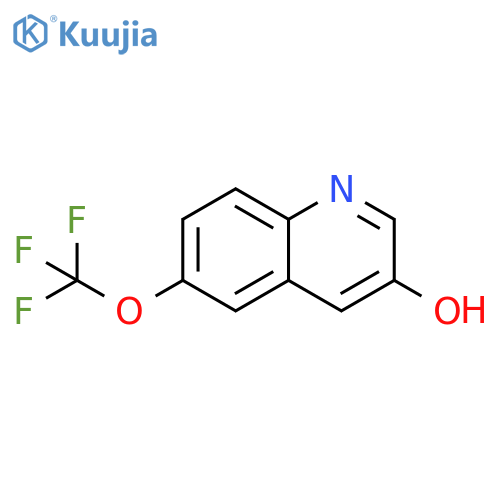 3-HYDROXY-6-(TRIFLUOROMETHOXY)QUINOLINE structure
