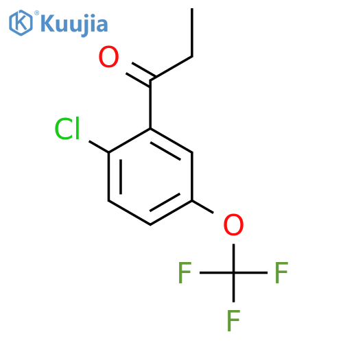 1-(2-Chloro-5-(trifluoromethoxy)phenyl)propan-1-one structure