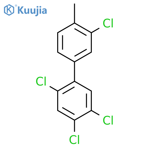 4'-Methyl-2,4,5,3'-tetrachlorobiphenyl structure