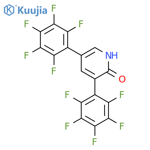 3,5-Bis(perfluorophenyl)-2-hydroxypyridine structure