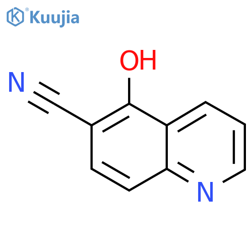 6-Cyano-5-hydroxyquinoline structure