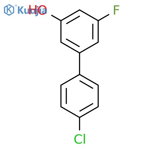 5-(4-Chlorophenyl)-3-fluorophenol structure