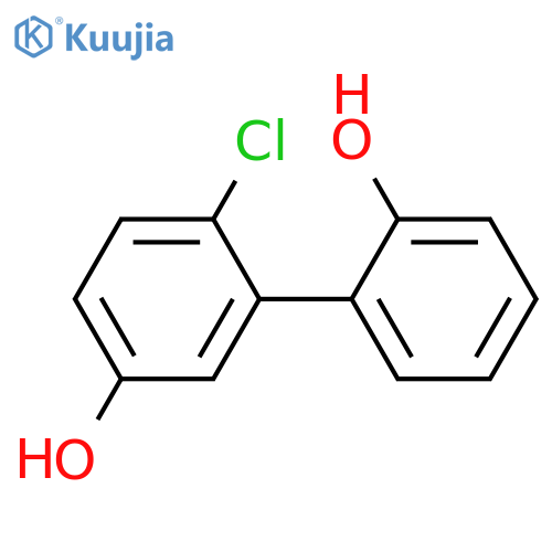 2-(2-Chloro-5-hydroxyphenyl)phenol structure