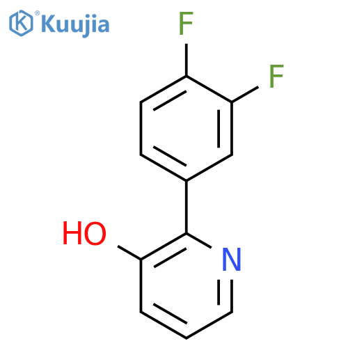 2-(3,4-Difluorophenyl)pyridin-3-ol structure