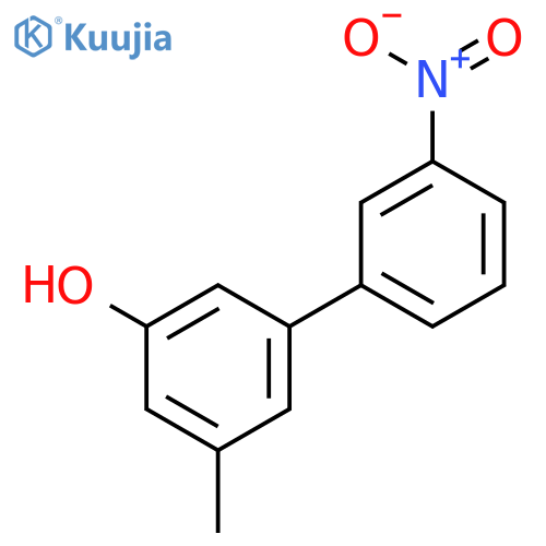 3-Methyl-5-(3-nitrophenyl)phenol structure