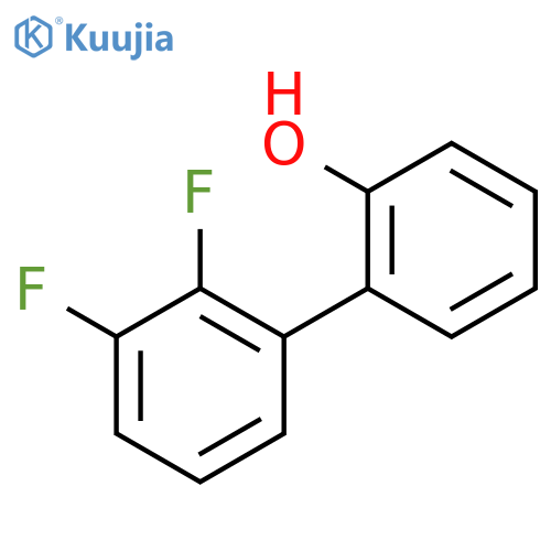 2-(2,3-difluorophenyl)phenol structure