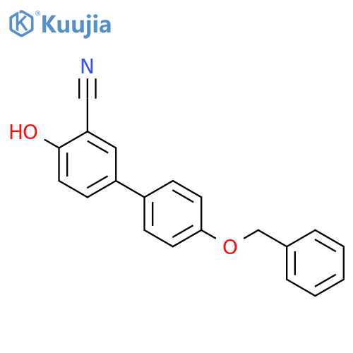 4-(4-Benzyloxyphenyl)-2-cyanophenol structure