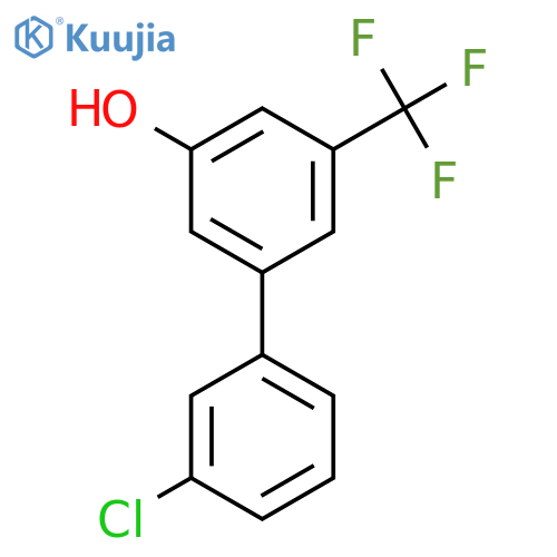 5-(3-Chlorophenyl)-3-trifluoromethylphenol structure