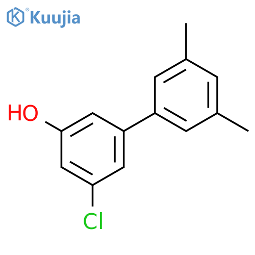 3-Chloro-5-(3,5-dimethylphenyl)phenol structure