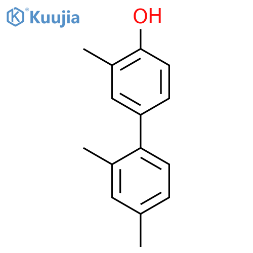 4-(2,4-Dimethylphenyl)-2-methylphenol structure