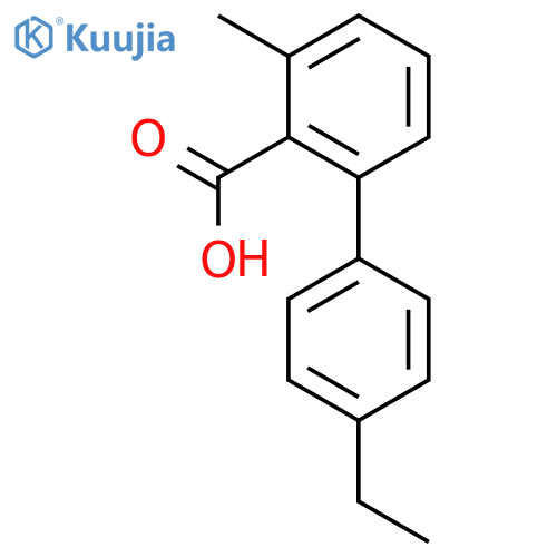 2-(4-ethylphenyl)-6-methylbenzoic Acid structure