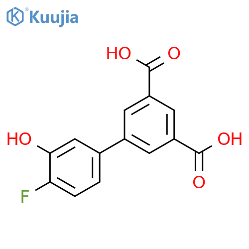 5-(3,5-Dicarboxyphenyl)-2-fluorophenol structure