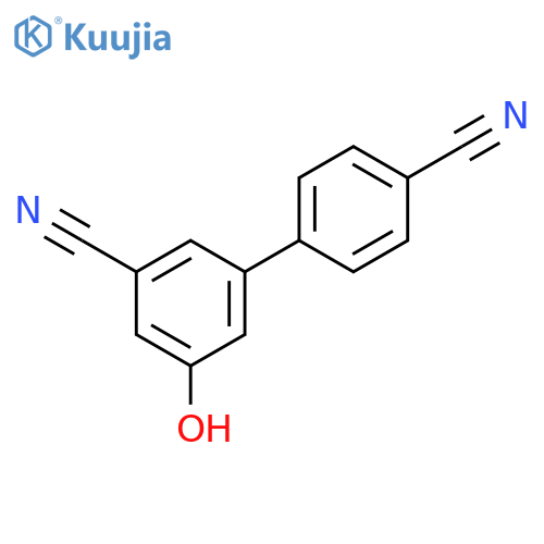 3-Cyano-5-(4-cyanophenyl)phenol structure