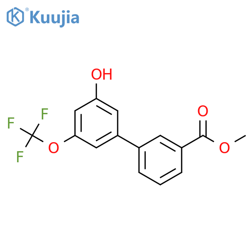 5-(3-Methoxycarbonylphenyl)-3-trifluoromethoxyphenol structure