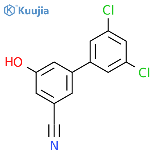 3-Cyano-5-(3,5-dichlorophenyl)phenol structure