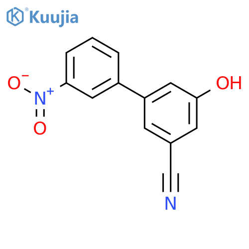 3-Cyano-5-(3-nitrophenyl)phenol structure