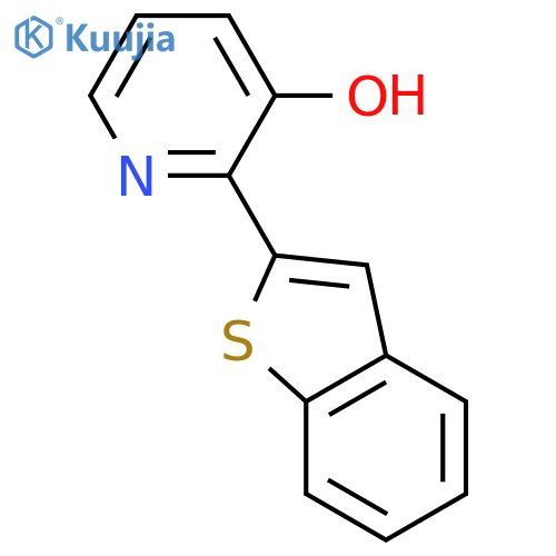 2-(benzobthiophen-2-yl)pyridin-3-ol structure