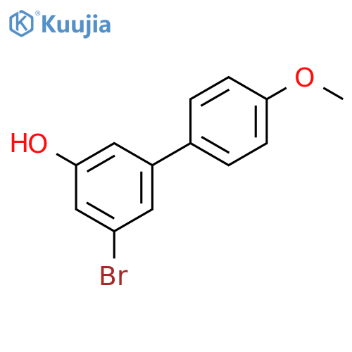 3-Bromo-5-(4-methoxyphenyl)phenol structure