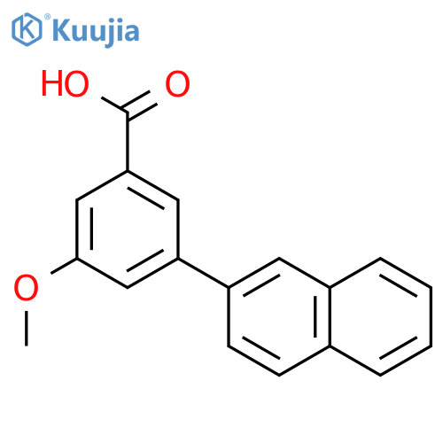 3-Methoxy-5-(naphthalen-2-yl)benzoic acid structure