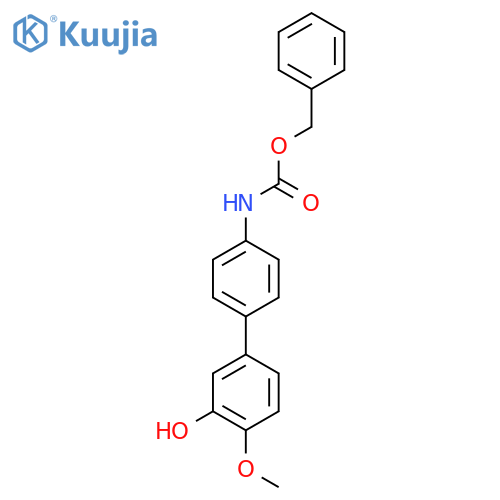 5-(4-Cbz-Aminopheny)-2-methoxyphenol structure
