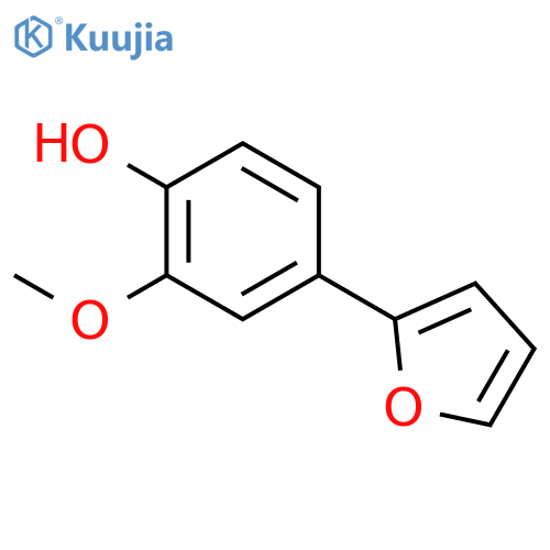 4-(Furan-2-YL)-2-methoxyphenol structure