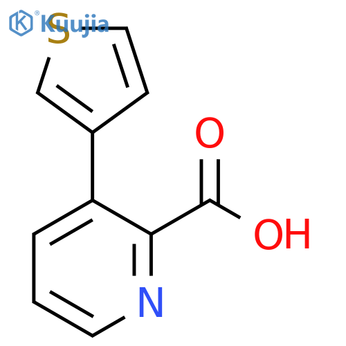 3-(Thiophen-3-YL)picolinic acid structure