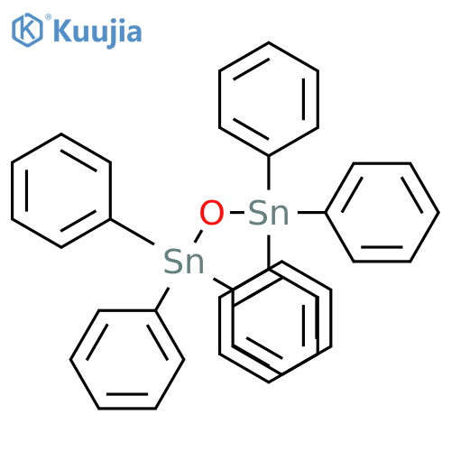 Bis(triphenyltin)\u200boxide structure