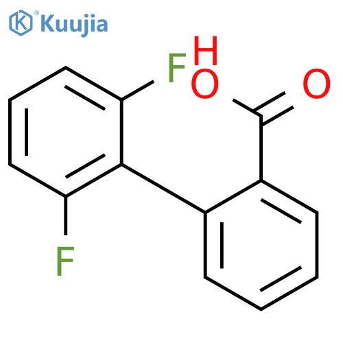 2-(2,6-Difluorophenyl)benzoic acid structure