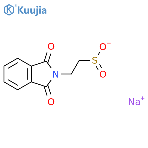 Sodium 2-(1,3-dioxo-2,3-dihydro-1H-isoindol-2-yl)ethane-1-sulfinate structure