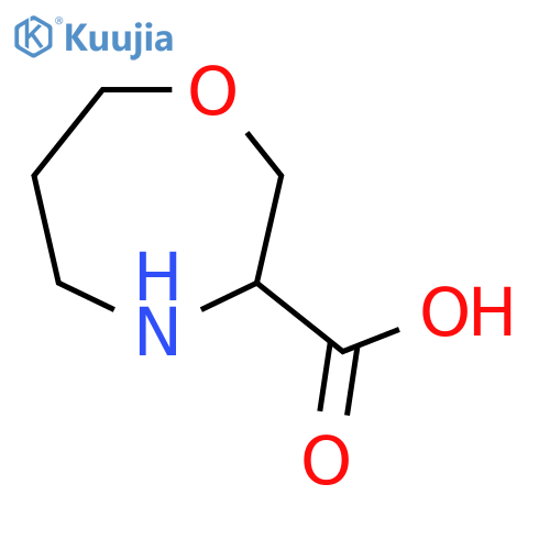 1,4-Oxazepane-3-carboxylic acid structure
