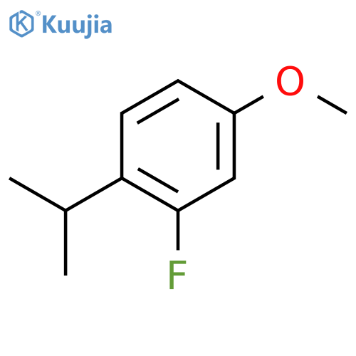 2-Fluoro-1-isopropyl-4-methoxybenzene structure
