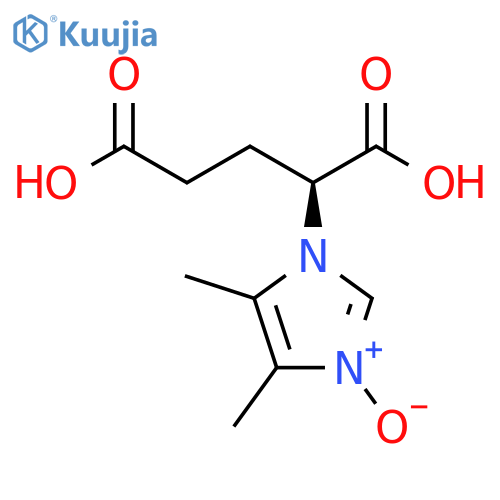 1-(1S)-1,3-dicarboxypropyl-4,5-dimethyl-1H-imidazol-3-ium-3-olate structure