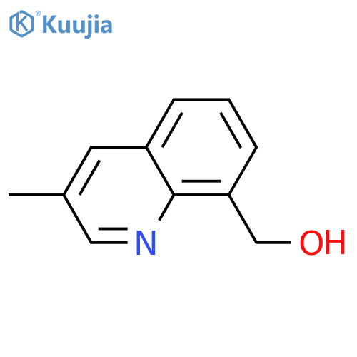 3-methyl-8-Quinolinemethanol structure