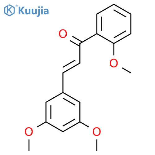 3-(3,5-dimethoxyphenyl)-1-(2-methoxyphenyl)prop-2-en-1-one structure