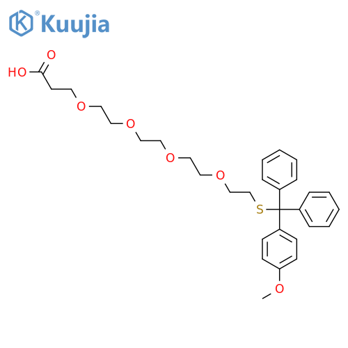 Methoxytrityl-S-dPEG-acid structure