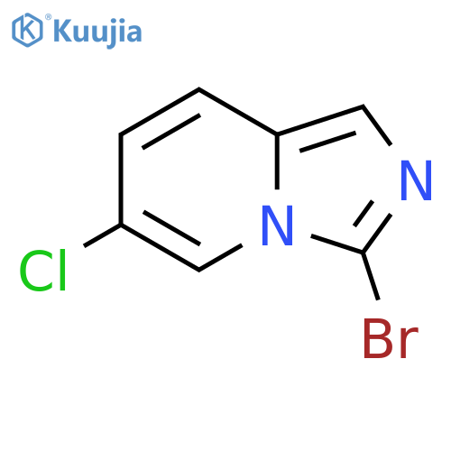 3-bromo-6-chloroimidazo1,5-apyridine structure