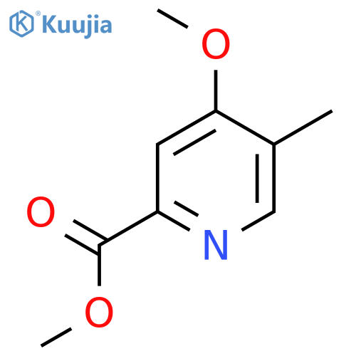 Methyl 4-methoxy-5-methylpyridine-2-carboxylate structure