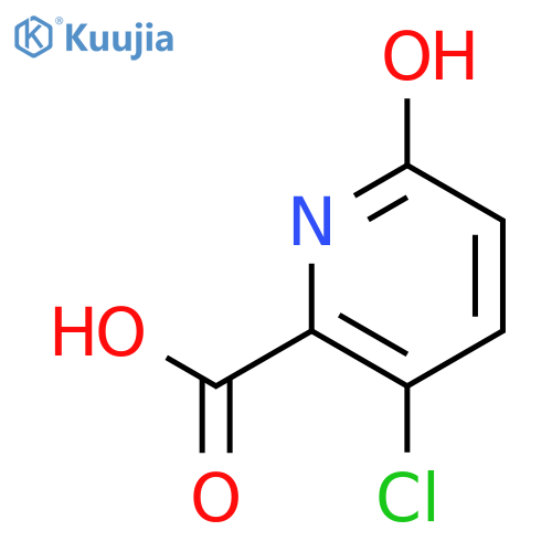 3-Chloro-6-hydroxypicolinic acid structure