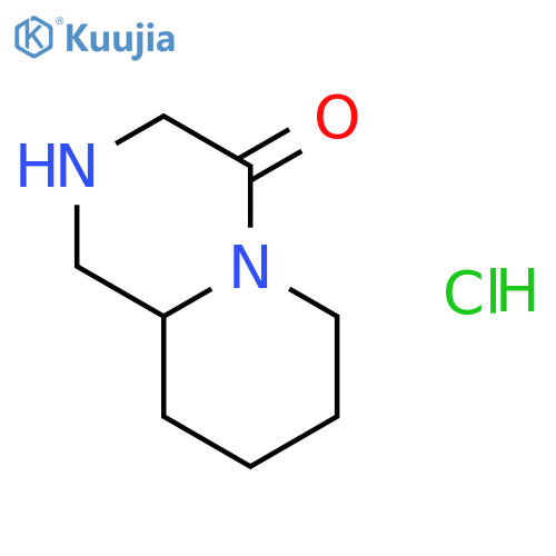 Hexahydro-1H-pyrido1,2-apyrazin-4(6H)-one hydrochloride structure