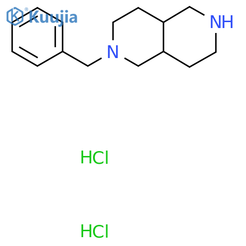 2-Benzyl-decahydro-2,6naphthyridine Dihydrochloride structure