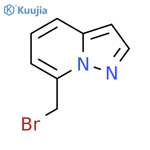 7-(Bromomethyl)pyrazolo[1,5-a]pyridine structure