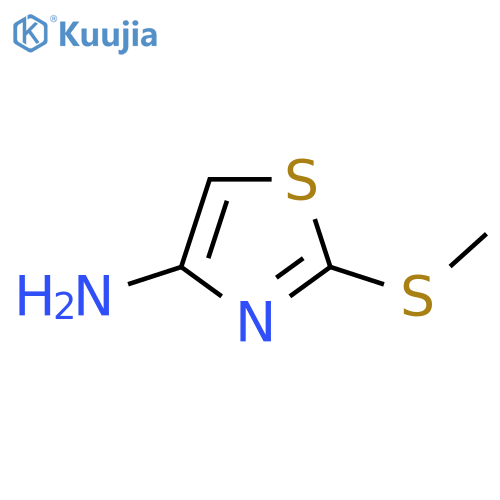 2-(methylsulfanyl)-1,3-thiazol-4-amine structure