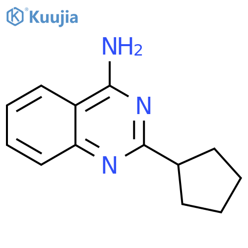 2-cyclopentylquinazolin-4-amine structure