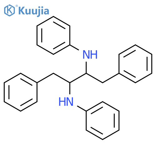 N-[1,4-Diphenyl-3-(phenylamino)butan-2-yl]aniline structure