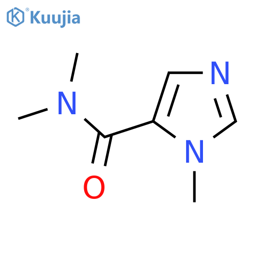 N,N,3-Trimethylimidazole-4-carboxamide structure