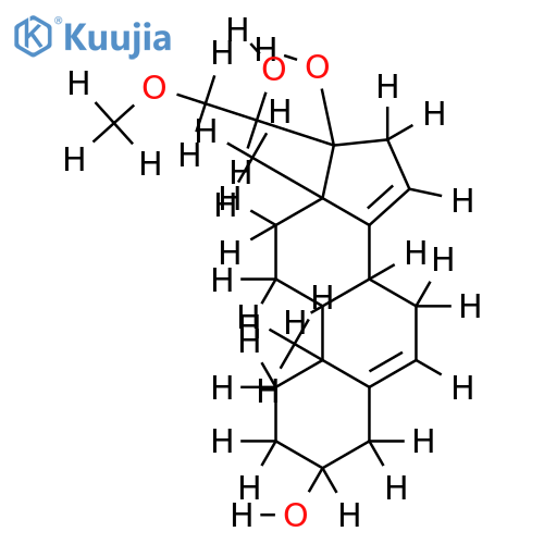 (3?,17?,20?)-Pregna-5,14-diene-3,17,20,21-tetrol structure